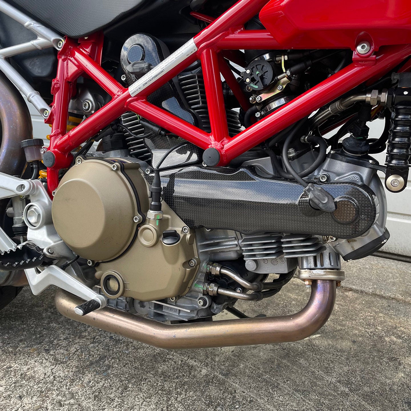 2008 Ducati Hypermotard 1100S (531 Miles)