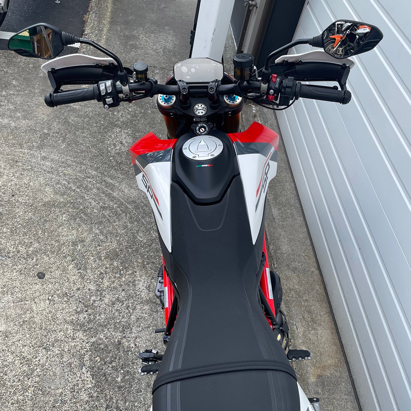 2022 Ducati Hypermotard 950 SP (1,537 Miles)