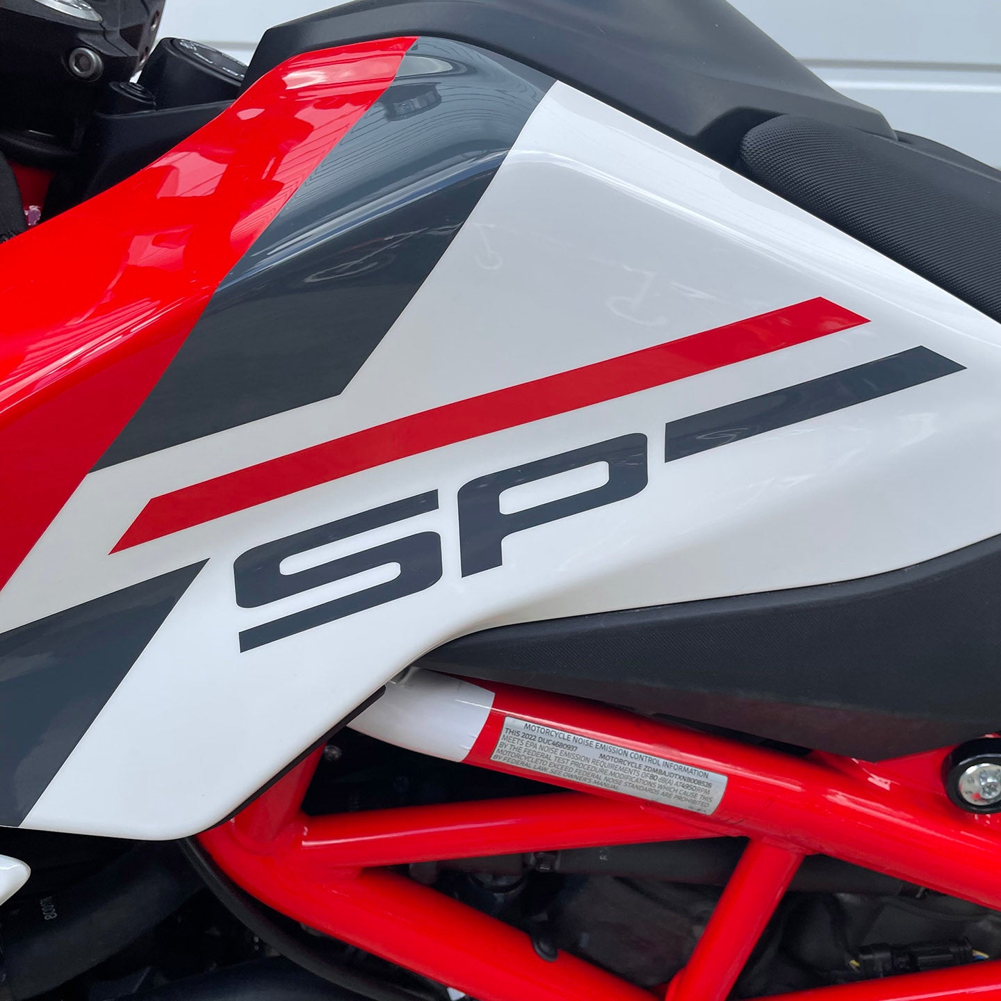 2022 Ducati Hypermotard 950 SP (1,537 Miles)