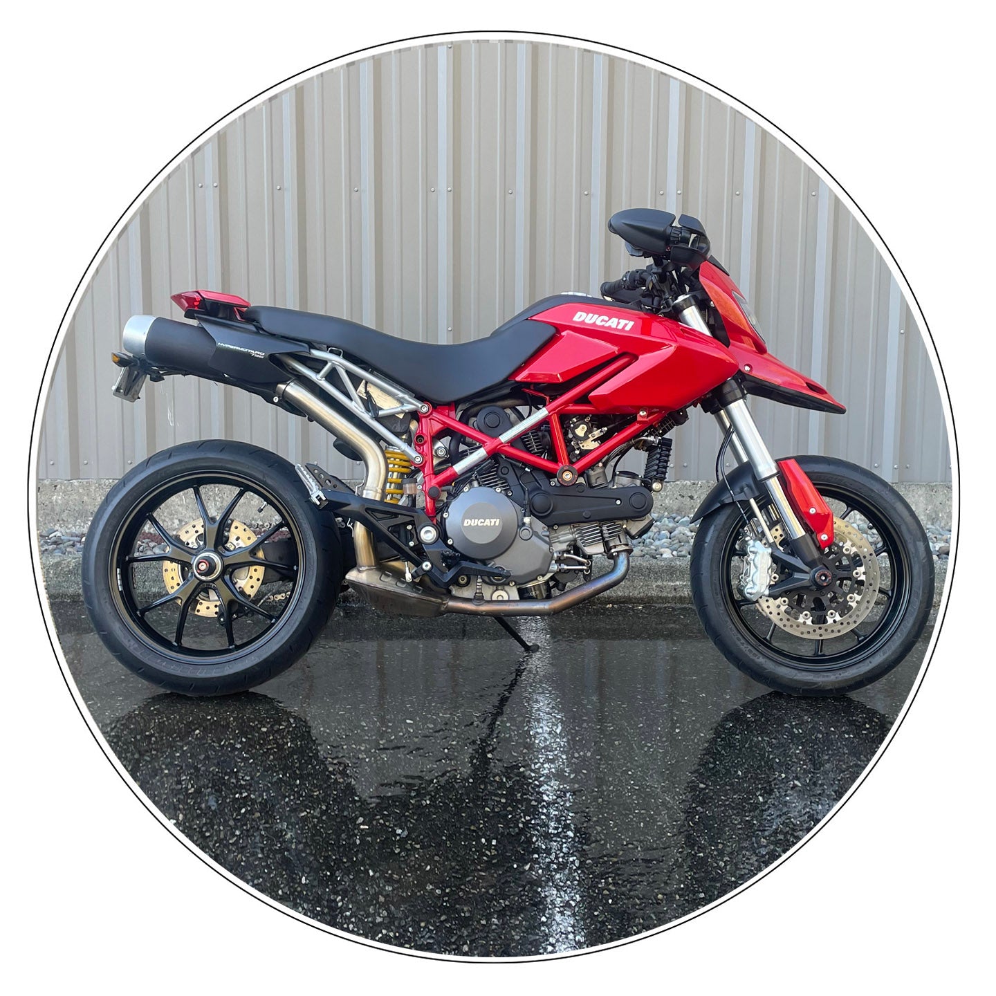 2010 Ducati Hypermotard 796 (2,835 Miles)